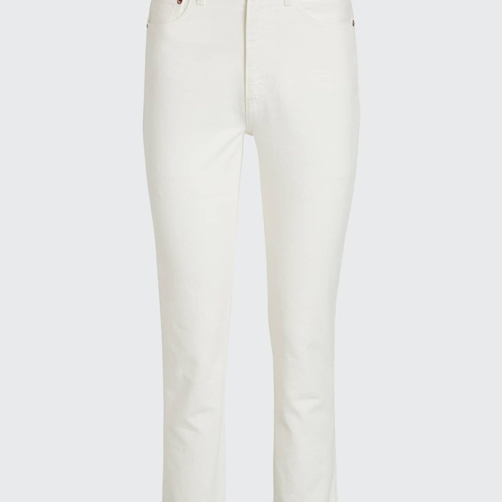 TRAVE Kai Cigarette Jean (White denim)